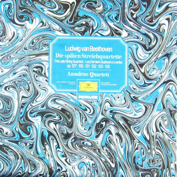 Ludwig van Beethoven, Amadeus-Quartett – Die Späten Streichquartette - The Late String Quartets - Les Derniers Quatuors A Cordes (4xLP) LP vinyl record, image 1 of 2