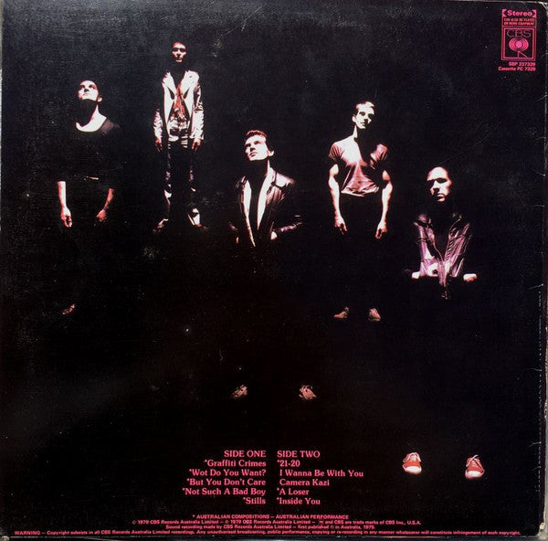 Mi-Sex – Graffiti Crimes LP vinyl record, image 2 of 6