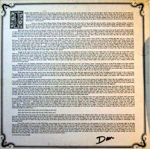 Dan Hicks And His Hot Licks – Where's The Money? LP vinyl record, image 2 of 10