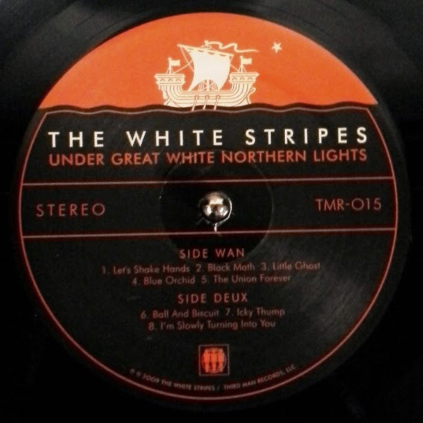 The White Stripes – Under Great White Northern Lights (2xLP) LP vinyl record, image 2 of 8