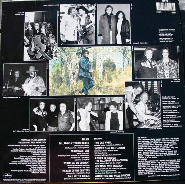 Johnny Cash – Water From The Wells Of Home LP vinyl record, image 2 of 4