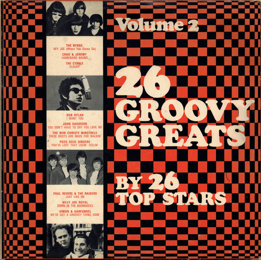 Various – 26 Groovy Greats By 26 Top Stars Volume 2 LP vinyl record, image 1 of 4