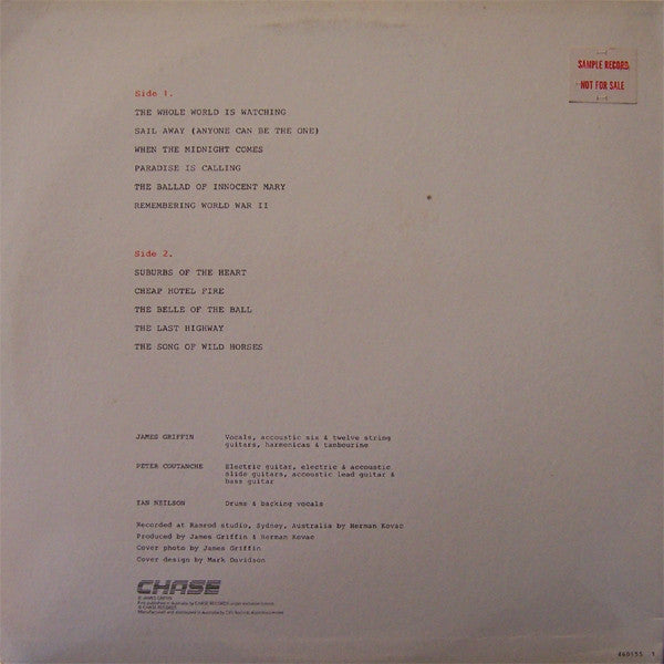 James Griffin – True Love & The Many Meanings Of Invisibility LP vinyl record, image 2 of 4