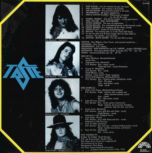 Taste – Tickle Your Fancy LP vinyl record, image 4 of 7