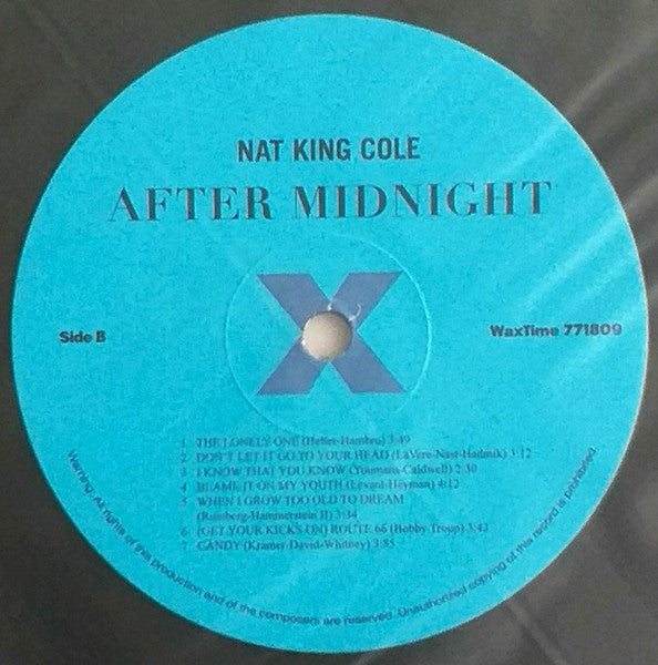 The Nat King Cole Trio – After Midnight LP vinyl record, image 4 of 4
