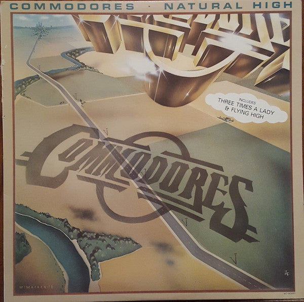 Commodores – Natural High LP vinyl record, image 1 of 5