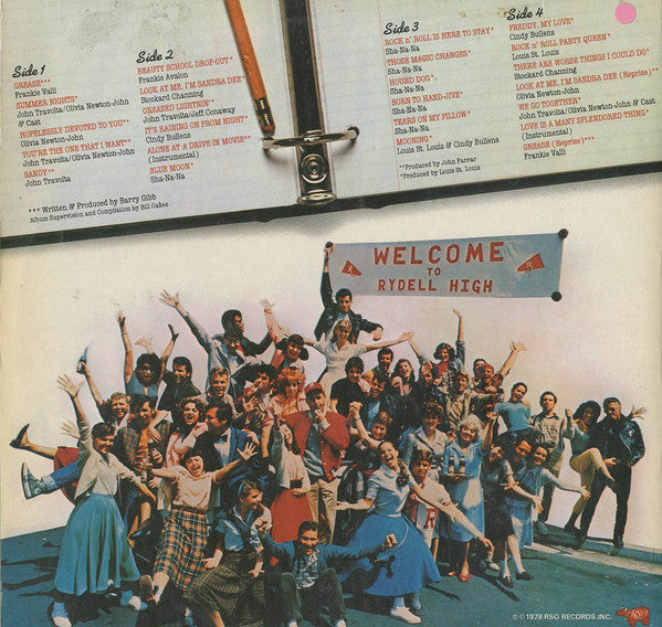 Various – Grease (The Original Soundtrack From The Motion Picture) (2xLP) LP vinyl record, image 2 of 8