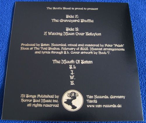 The Devil's Blood – The Graveyard Shuffle 7" vinyl record, image 3 of 7