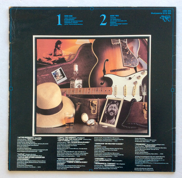 Eric Clapton – Time Pieces - The Best Of Eric Clapton LP vinyl record, image 2 of 4