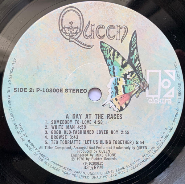 Queen, Queen – A Day At The Races = 華麗なるレース LP vinyl record, image 6 of 10