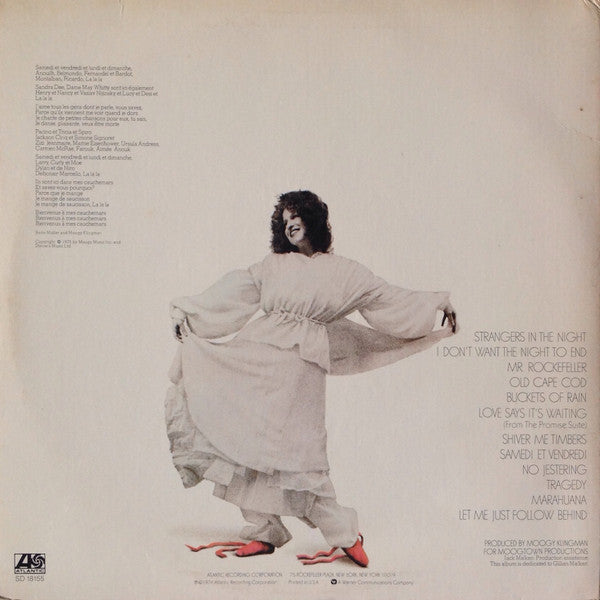 Bette Midler – Songs For The New Depression LP vinyl record, image 2 of 6