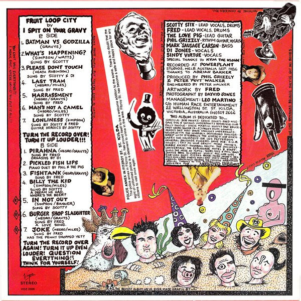I Spit On Your Gravy – Fruit Loop City LP vinyl record, image 2 of 5