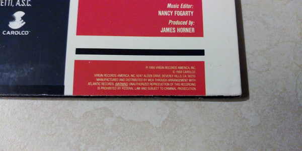 James Horner – Red Heat (Original Motion Picture Soundtrack) LP vinyl record, image 4 of 6
