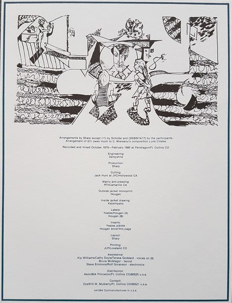 Mnemonist Orchestra, Mnemonists – Mnemonist Orchestra / Some Attributes Of A Living System (2xLP) LP vinyl record, image 10 of 10