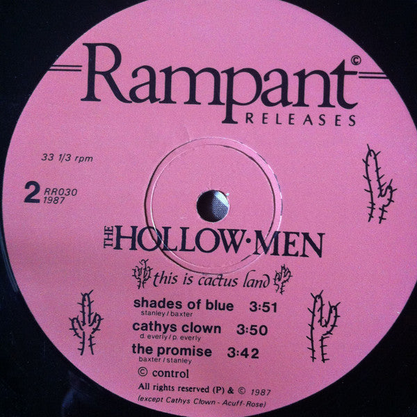 The Hollowmen – This Is Cactus Land 12" vinyl record, image 5 of 6
