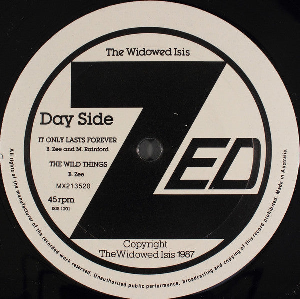 The Widowed Isis – The Widowed Isis 12" vinyl record, image 3 of 4