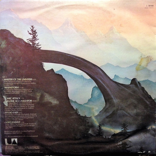Hawkwind – Masters Of The Universe LP vinyl record, image 3 of 6