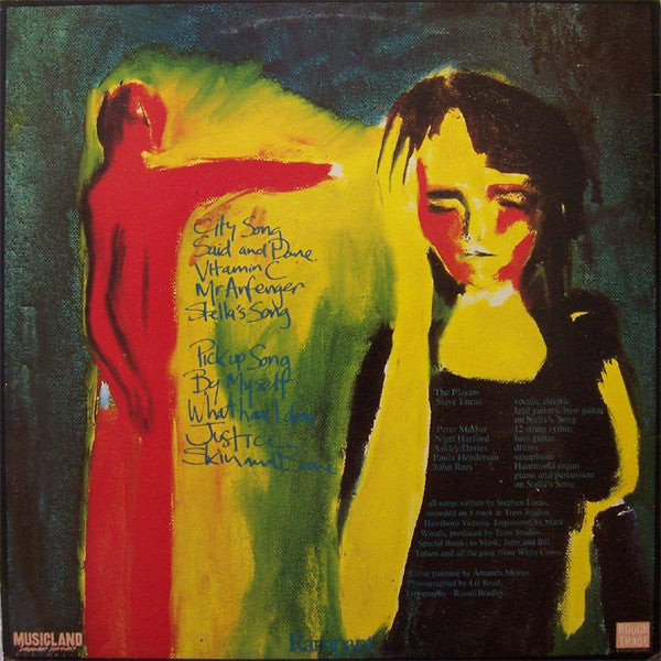 Steve Lucas – Double Cross LP vinyl record, image 2 of 4