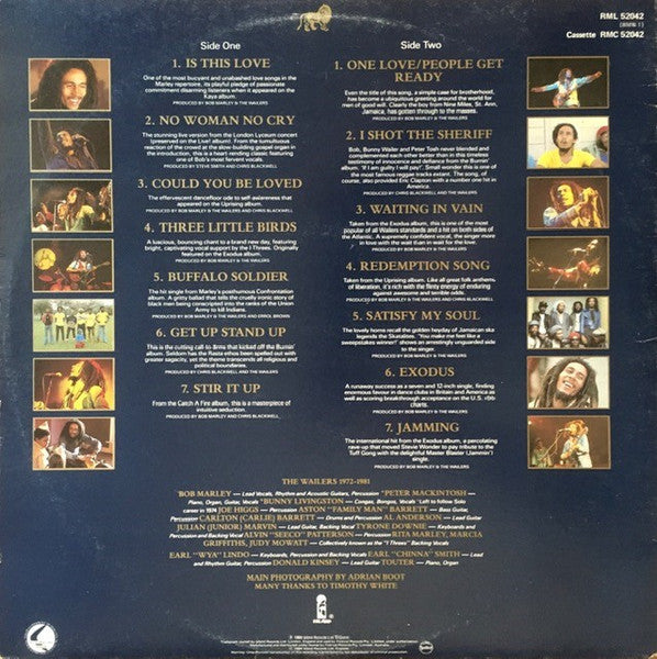 Bob Marley & The Wailers – Legend (The Best Of Bob Marley And The Wailers) LP vinyl record, image 6 of 9