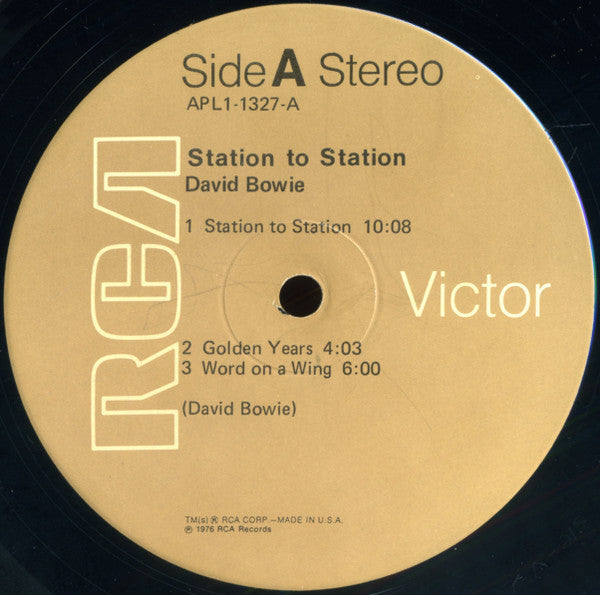 David Bowie – Station To Station LP vinyl record, image 3 of 5