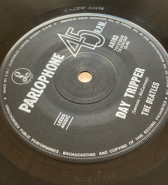 The Beatles – We Can Work It Out / Day Tripper 7" vinyl record, image 3 of 3