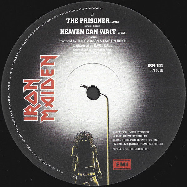 Iron Maiden – The Clairvoyant · Infinite Dreams (2x12") 12" vinyl record, image 6 of 9