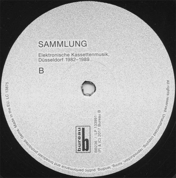 Various – Sammlung - Elektronische Kassettenmusik, Düsseldorf 1982 - 1989 LP vinyl record, image 4 of 4