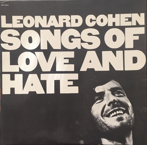 Leonard Cohen – Songs Of Love And Hate LP vinyl record, image 1 of 4