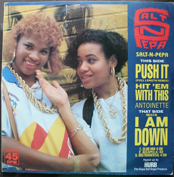 Salt 'N' Pepa – Push It 12" vinyl record, image 1 of 4