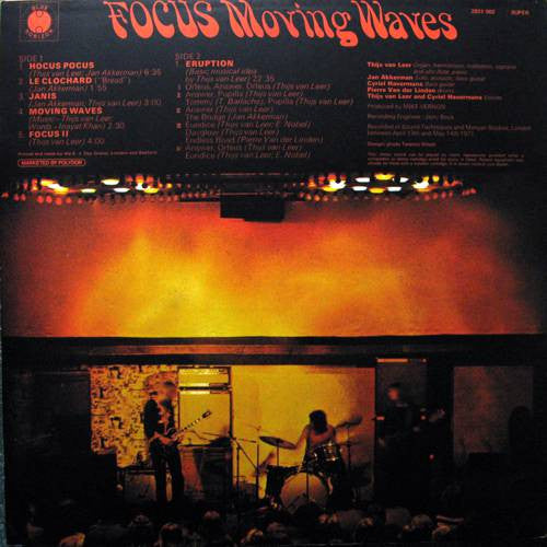 Focus – Moving Waves LP vinyl record, image 2 of 4