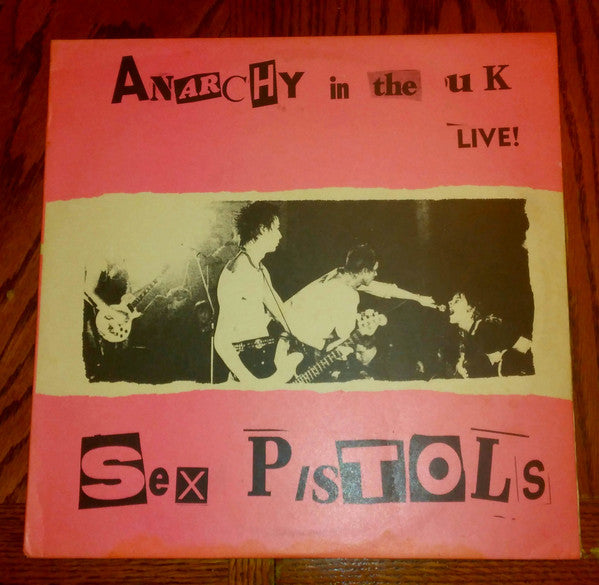 Sex Pistols – Anarchy In The UK - Live LP vinyl record, image 5 of 7