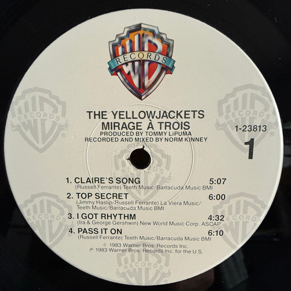 Yellowjackets – Mirage À Trois LP vinyl record, image 3 of 4