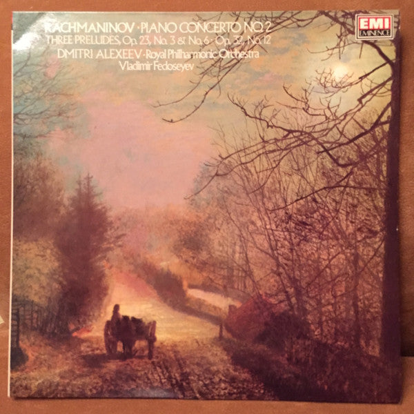 Sergei Rachmaninoff, Dmitri Alexeev – Piano Concerto No. 2 / Three Preludes LP vinyl record, image 1 of 4
