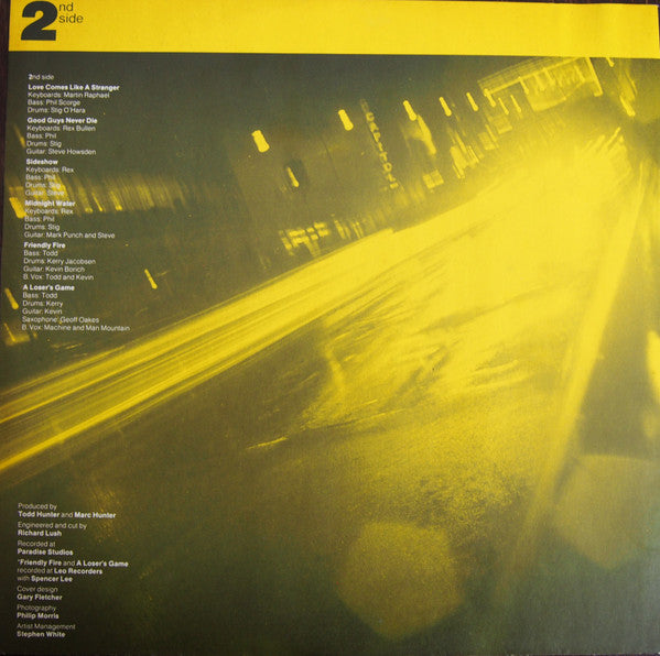 Marc Hunter – Big City Talk LP vinyl record, image 3 of 5