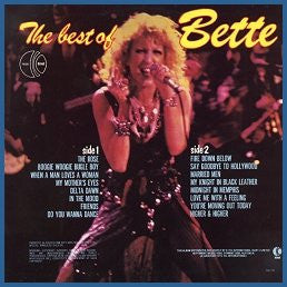 Bette Midler – The Best Of Bette LP vinyl record