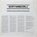 Scott Hamilton – Scott Hamilton, 2 LP vinyl record, image 2 of 5