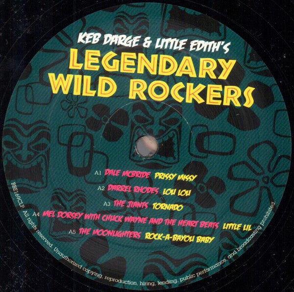 Keb Darge, Little Edith – Keb Darge & Little Edith's Legendary Wild Rockers (2xLP) LP vinyl record, image 4 of 7