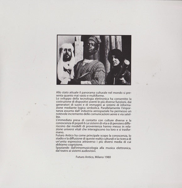 Futuro Antico – Dai Primitivi All'Elettronica LP vinyl record, image 6 of 7