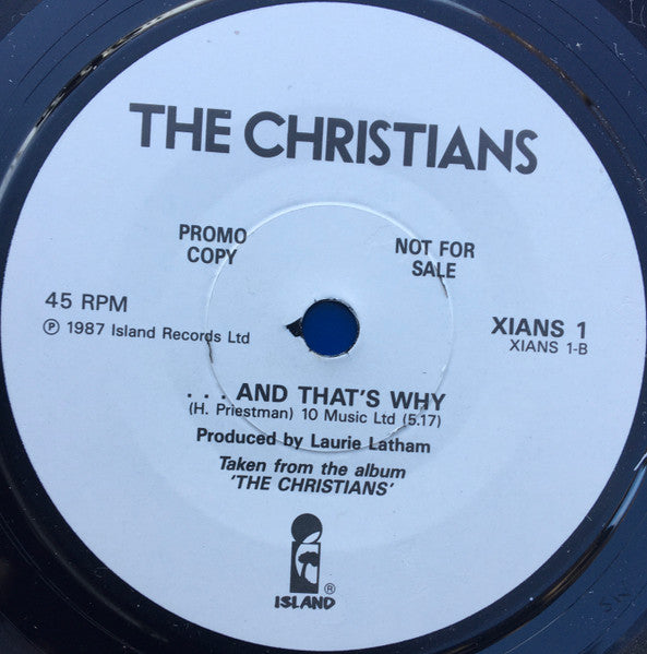 The Christians – The Christians (4x7") 7" vinyl record, image 4 of 10