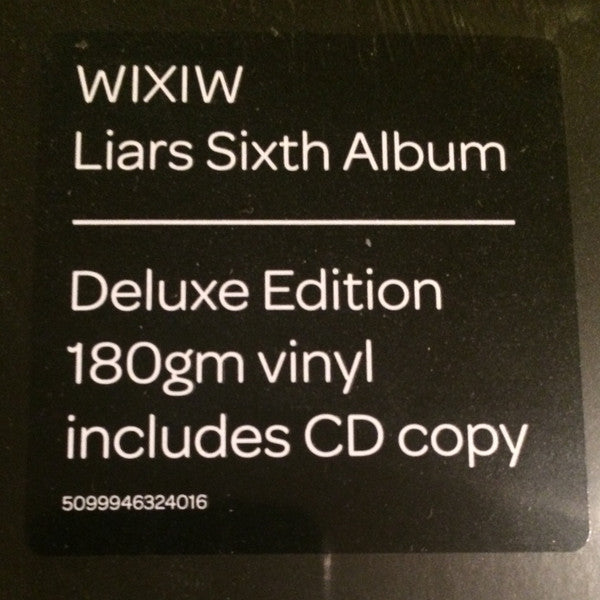 Liars – WIXIW LP vinyl record, image 3 of 4