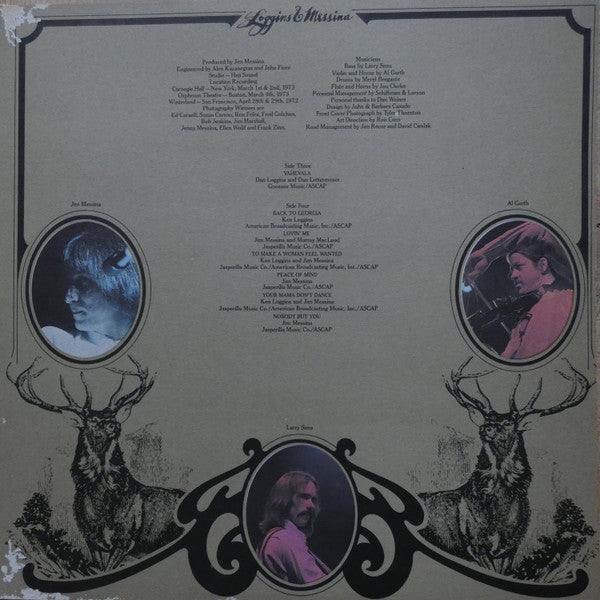 Loggins And Messina – On Stage (2xLP) LP vinyl record, image 3 of 10