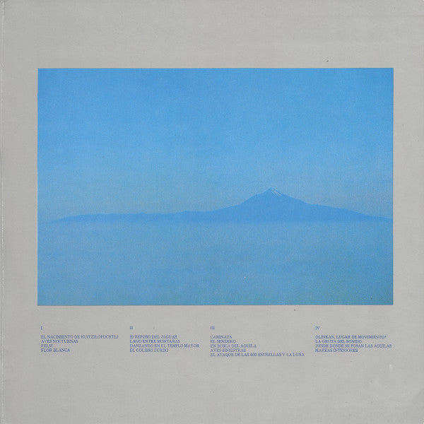 Antonio Zepeda – Templo Mayor - Música Con Instrumentos Prehispánicos (2xLP) LP vinyl record, image 3 of 8