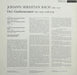 Johann Sebastian Bach, Johannes Koch, Gustav Leonhardt – Drei Sonaten Für Viola Da Gamba Und Cembalo BWV 1027 · 1028 · 1029 LP vinyl record, image 2 of 4
