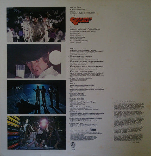 Various – Stanley Kubrick's A Clockwork Orange LP vinyl record, image 4 of 4
