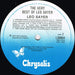 Leo Sayer – The Very Best Of Leo Sayer LP vinyl record, image 4 of 4