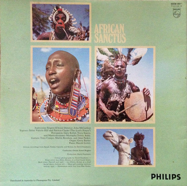 David Fanshawe – African Sanctus LP vinyl record, image 2 of 5