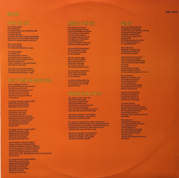 Split Enz – Conflicting Emotions LP vinyl record, image 5 of 6