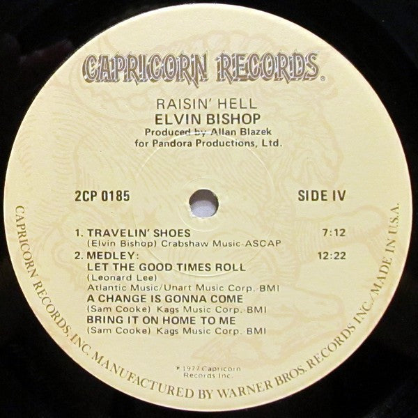 Elvin Bishop – Raisin' Hell (2xLP) LP vinyl record, image 8 of 8