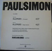 Paul Simon – Allergies