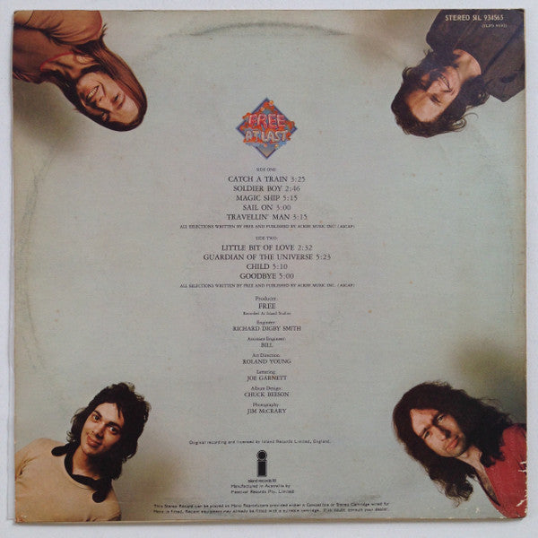 Free – Free At Last LP vinyl record, image 2 of 4